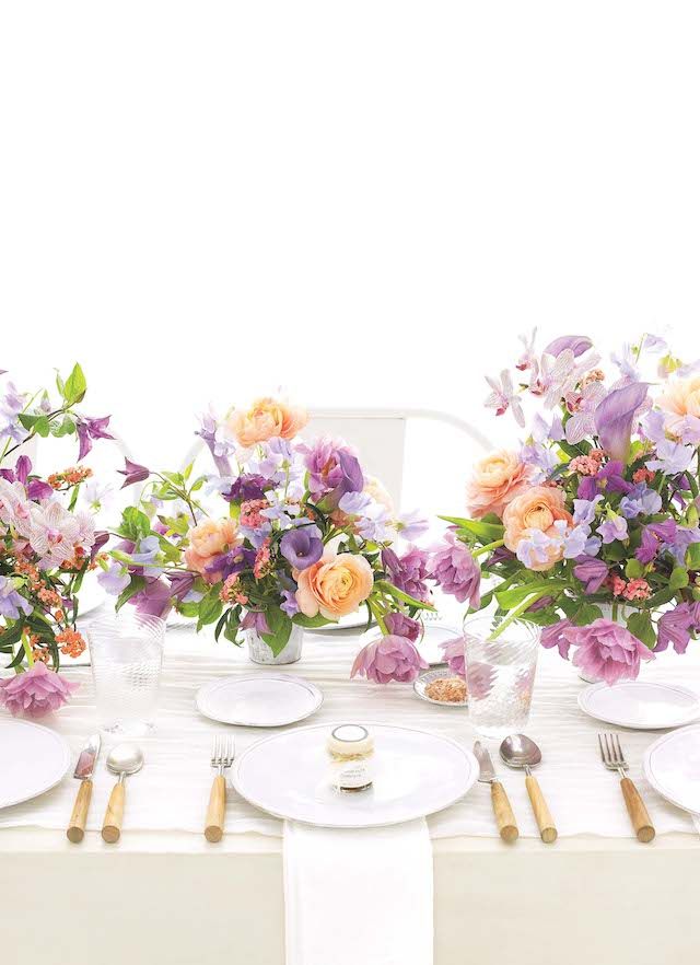 Flowers, colors, weddings