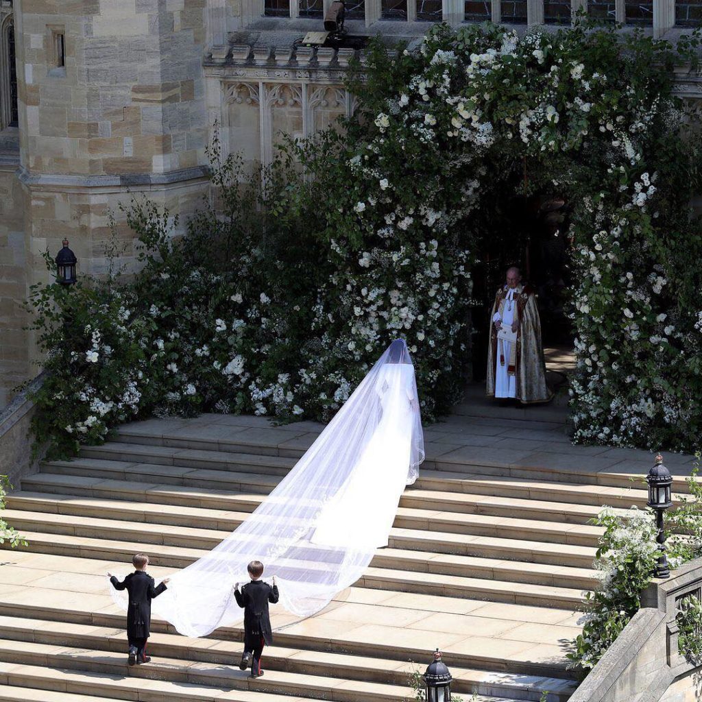 Meghan's wedding veil