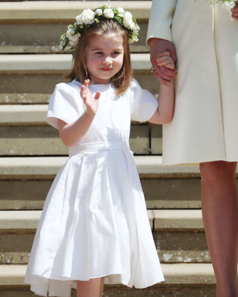 Princess Charlotte bridesmaid dress