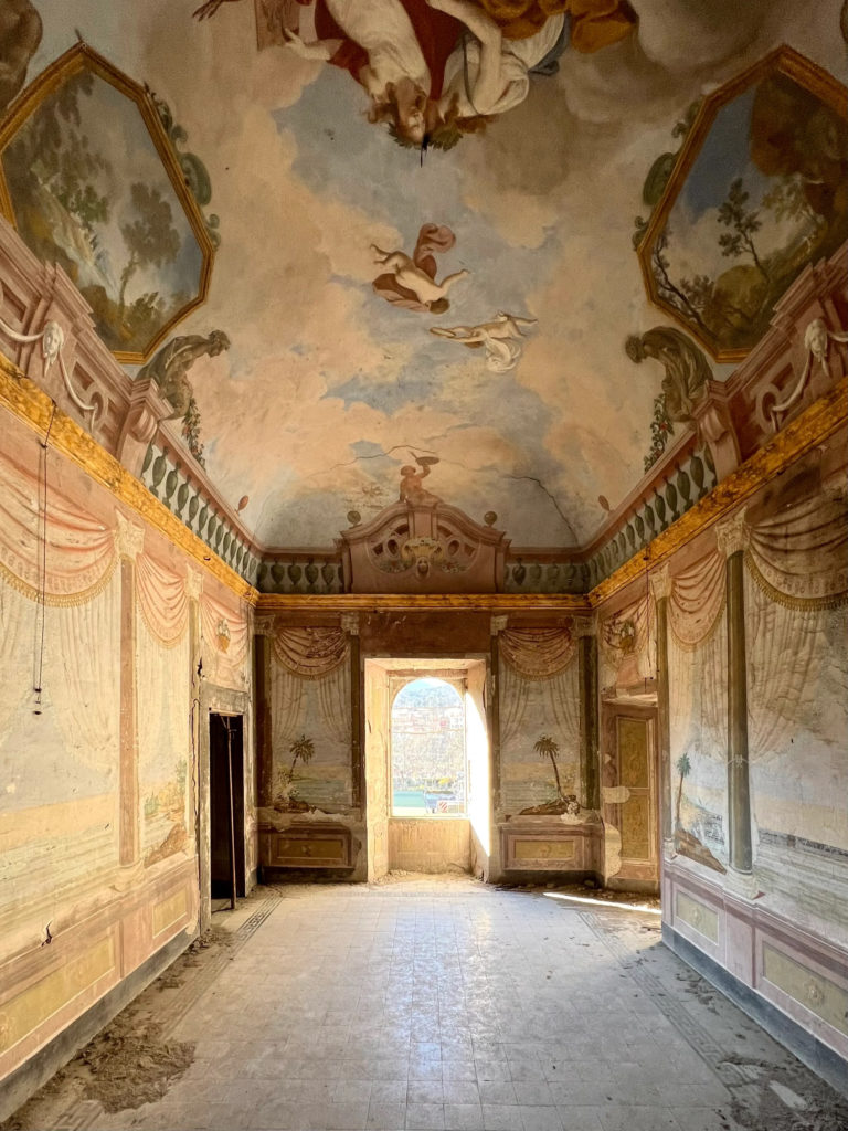 Abandoned Italian Palazzo Damiani