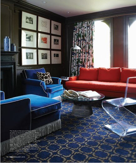 Habitually Chic® » Once in a Blue Room